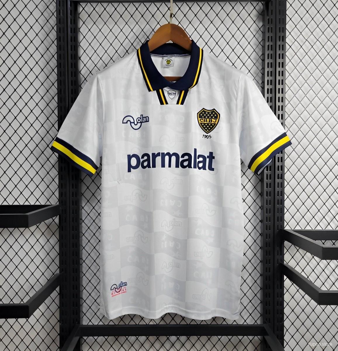 Retro 95/96 Boca Juniors Away Jersey 1:1 Thai Quality