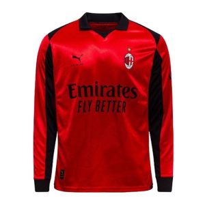 25/26 AC Milan Fourth Kit -  Red Version