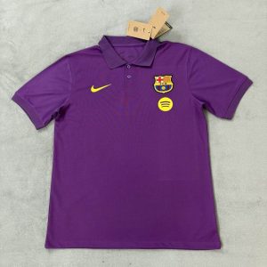 25/26 Barcelona Purple Polo shirt 1:1 Thai Quality