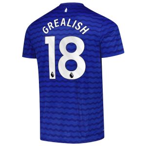 25/26 Everton GREALISH #18 Home Soccer Jersey