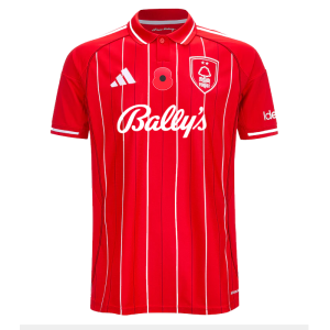 Nottingham Forest 25/26 Home Poppy Kit 1:1 Thai quality