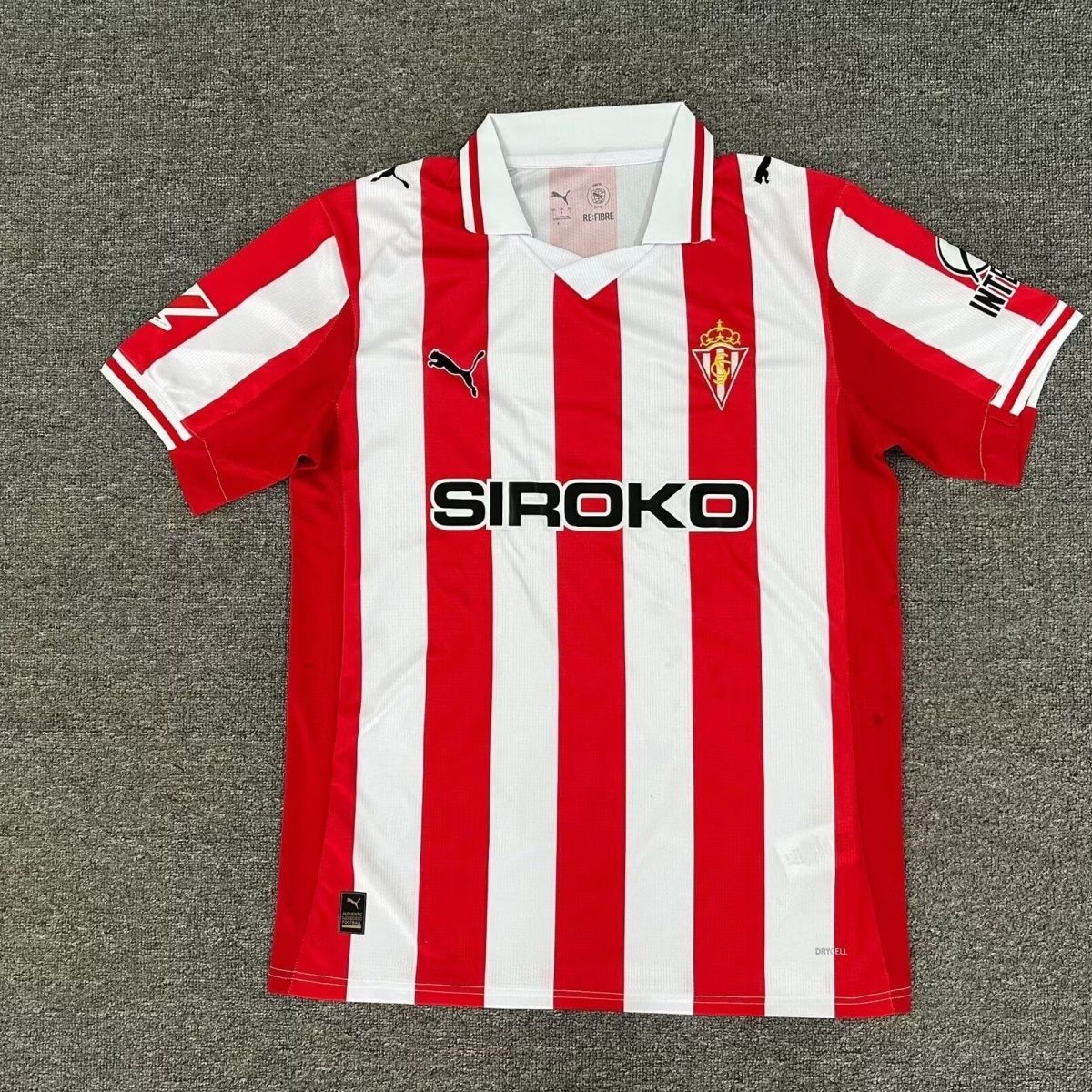 25/26 Sporting De Gijon Home Jersey 1:1 Thai Quality