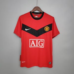 2009/2010 Retro Man Utd Home Football Shirt 1:1 Thai Quality