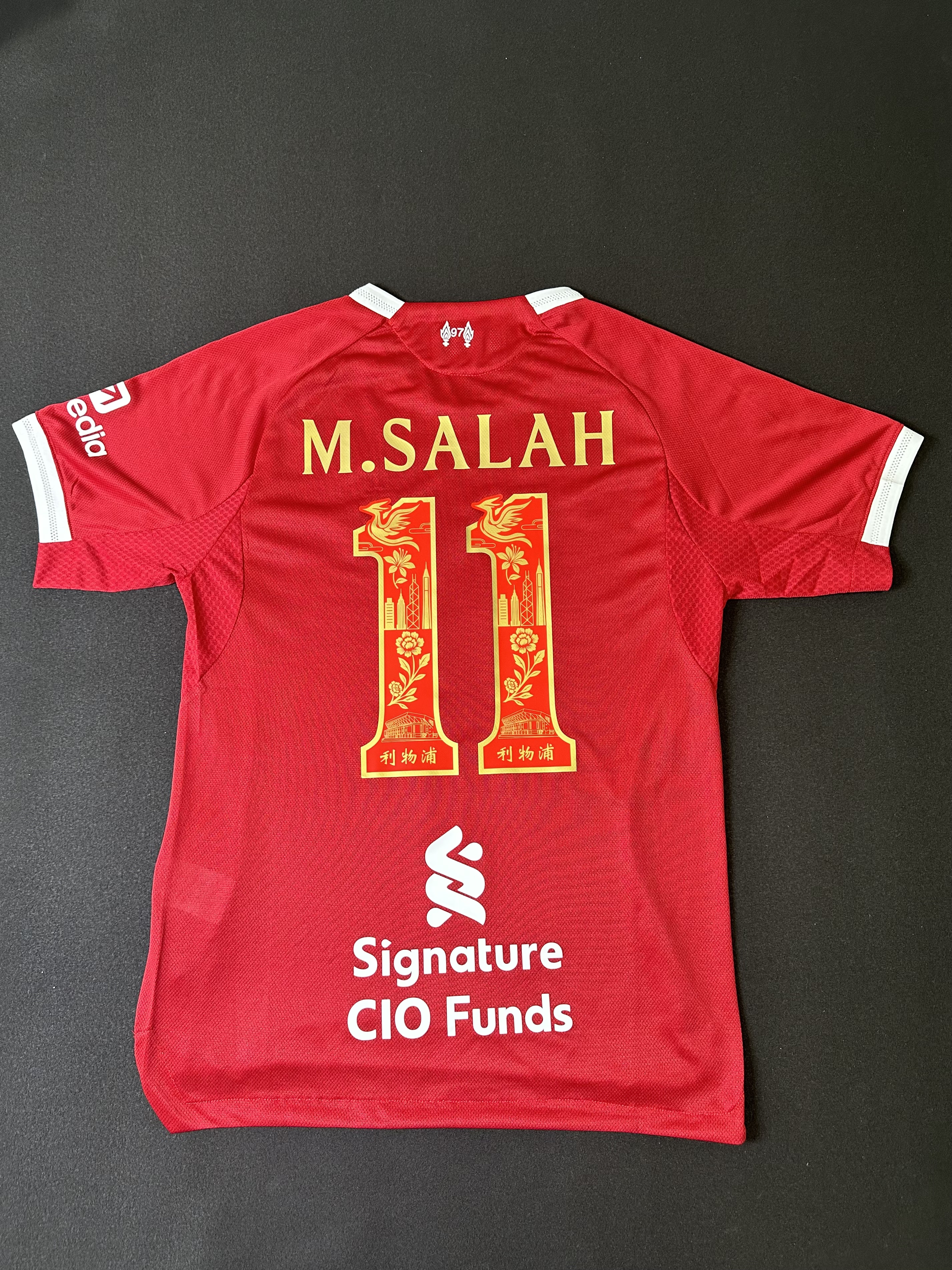 (S-4XL)25/26 Special Badge for Diogo Jota + Special Liverpool 'Hong Kong' Kit Font Home Kit