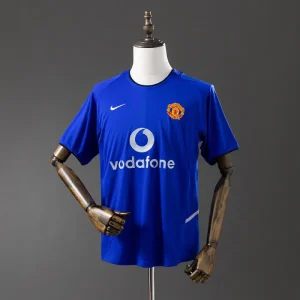02/04 Retro Man Utd  Third Kit