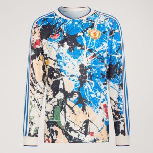 【S-2XL】Manchester United Stone Roses 2026 Lifestyle Jersey long sleeve