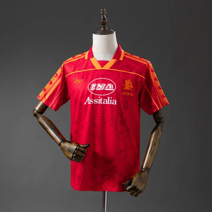 1995-96 AS Roma Retro Home Kit
