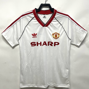 1988-90 Retro Manchester United Away Football Jersey 1:1 Thai Quality