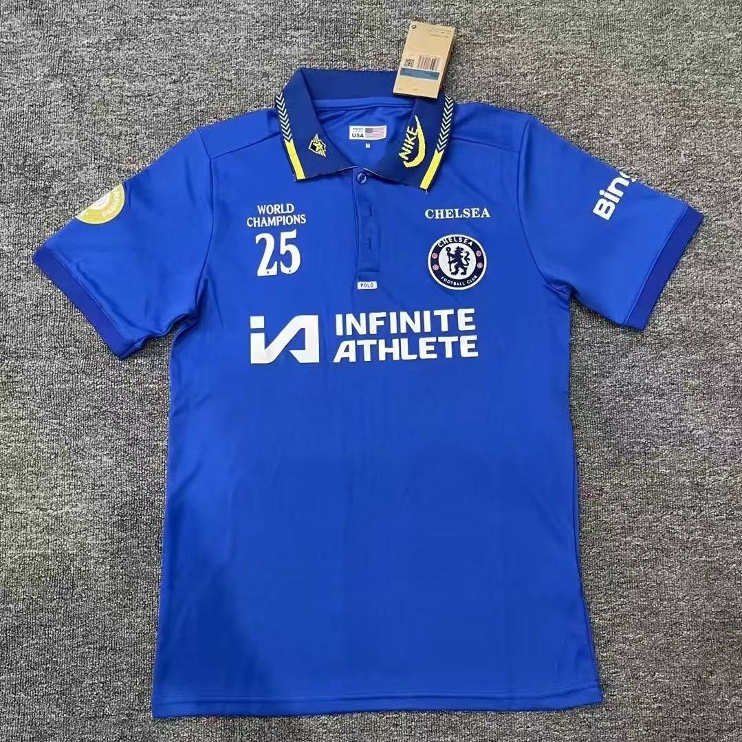 26/27 Chelsea Blue Polo Shirt