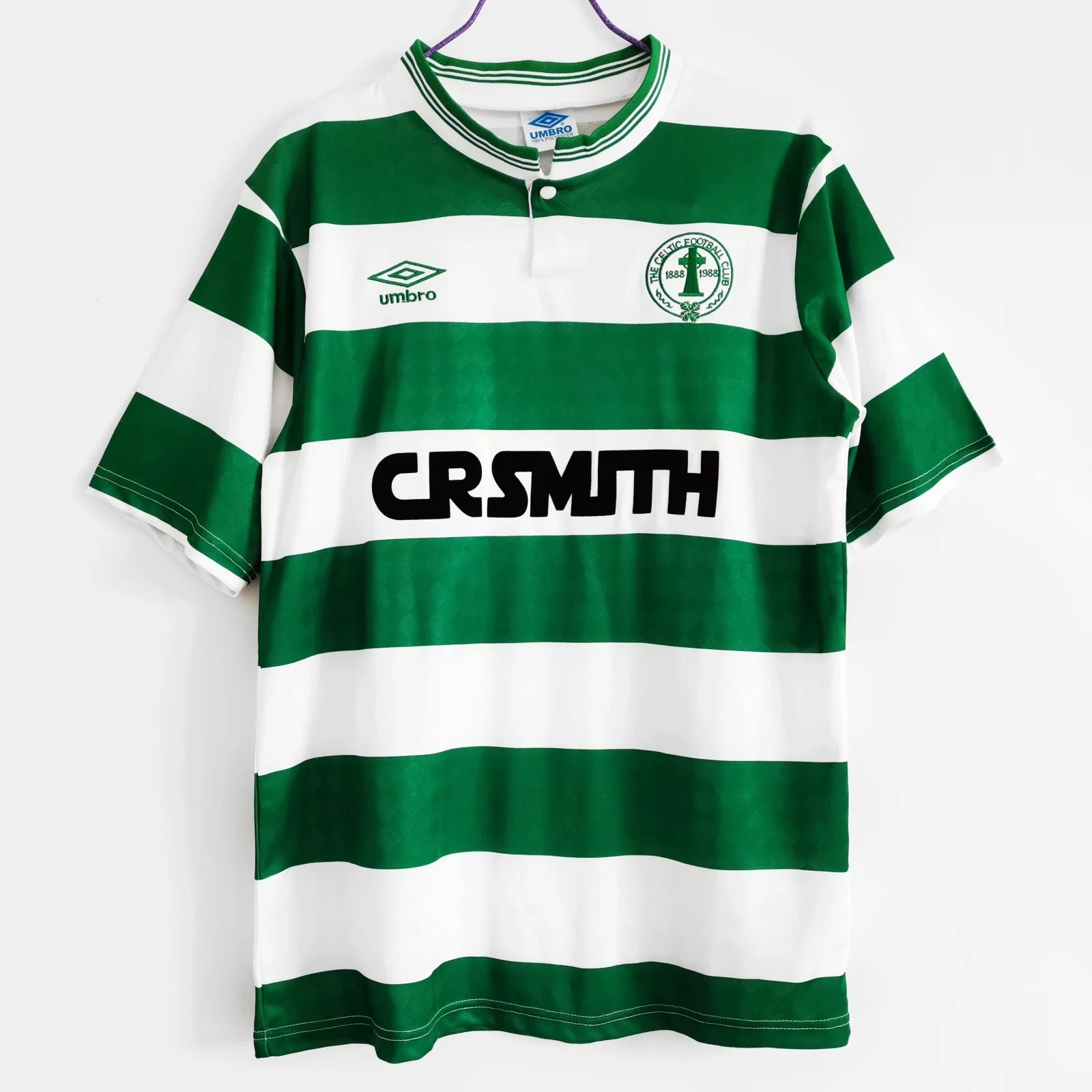 Retro 87-88 Celtic home Kit