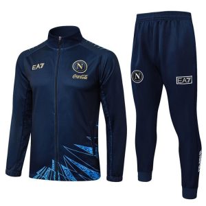 25/26 Napoli blue and gold pre-match warm-up kit
