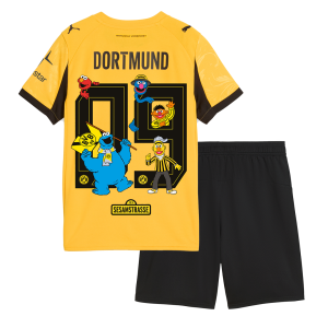 25/26 Dortmund BVB Cup Kit（With sponsor）Sesamstraße Kinder
