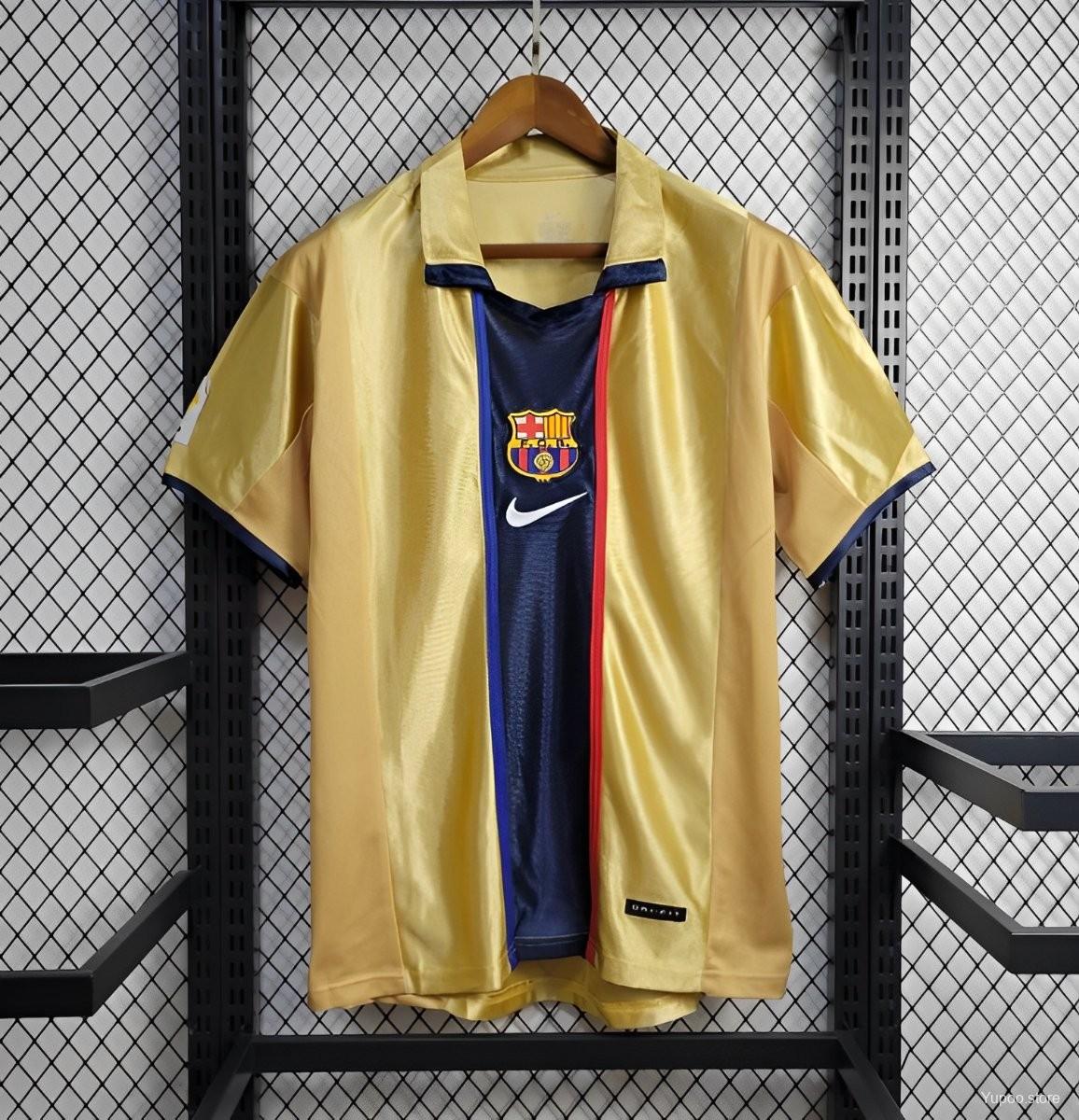 Retro 01/02 Barcelona Away Jersey 1:1 Thai Quality