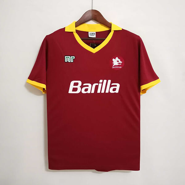 Retro 89/90 Roma Home Jersey