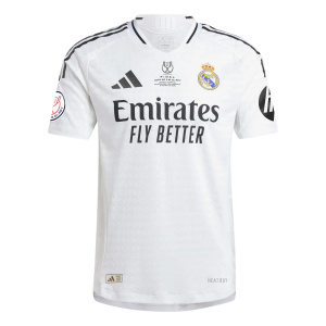 2025 Real Madrid "King's Cup" Final Home Football Shirt