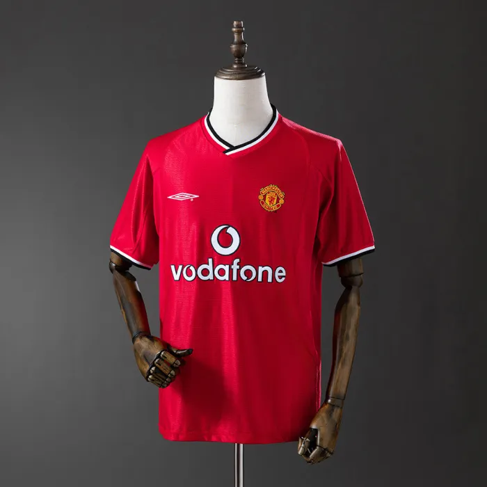 2000-01 Retro Man Utd Home Kit