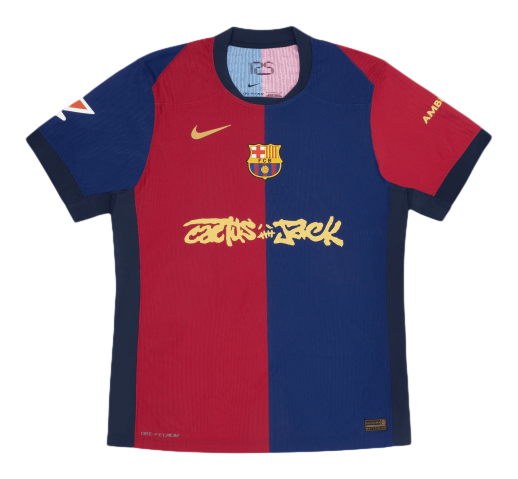 (S-4XL) 2025 Barcelona Travis Scott x El Clásico jersey1:1 Thai Quality