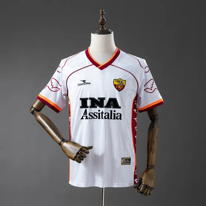 1999-00 AS Roma Retro Away Kit
