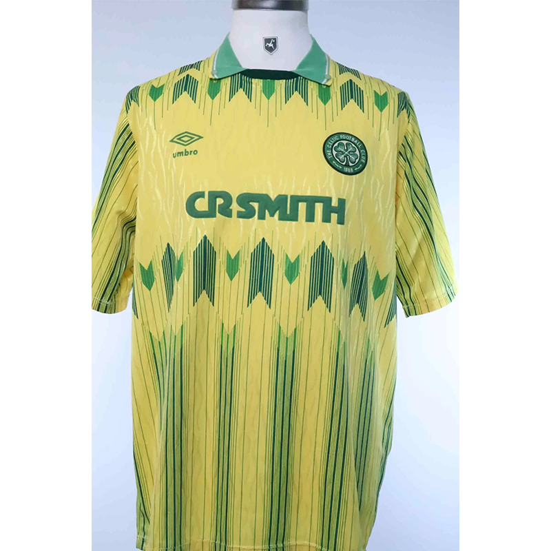 1989 Celtic Away Short-Sleeve Retro Men's Jersey
