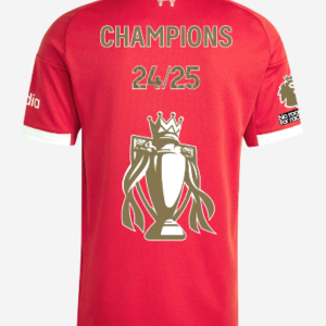 (S-4XL) Liverpool 25/26 Premier League Champions Home Kit 1:1 Thai Quality