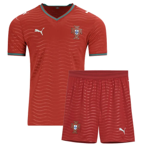Kids Size Portugal 2026 Home Jersey