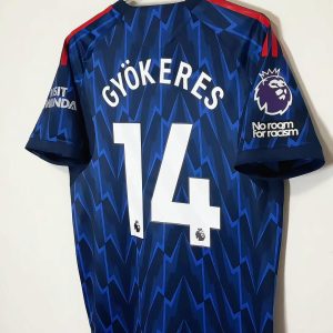 2025/2026 AFC Gyökeres #14 Away Football Shirt 1:1 Thai Quality