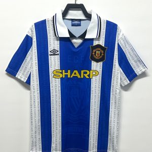 1994-96 Retro Manchester United Second Away Football Jersey 1:1 Thai Quality