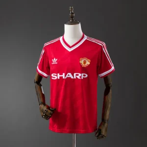 86/88 Retro Man Utd Home Kit