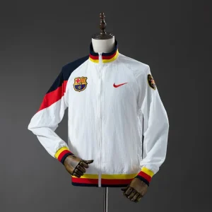 Barcelona Windbreaker 2025/26 White  Kit