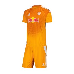 Kids 25/26 LEEDS United GK Kit - Orange