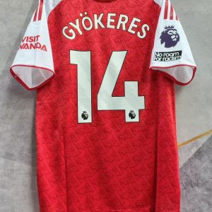 2025/2026 AFC Gyökeres #14 Home Football Shirt 1:1 Thai Quality