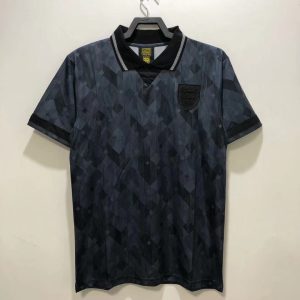 (No logo) 1990 retro England away football jersey 1:1 Thailand quality