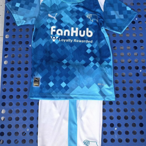 Kids 2025/2026 Derby County Third Kit 1:1 Thai Quality
