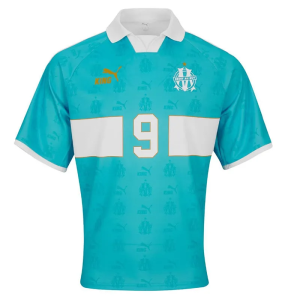 Maillot Rétro King OM Bleu