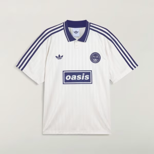 （S-4XL）2025 Oasis Tour Jacquard Cream White Jersey