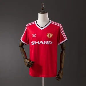 83-84  Retro Man Utd Home Kit