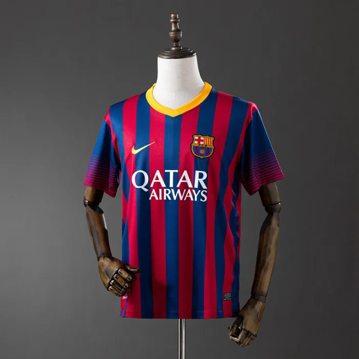 Barcelona Jersey 2013/14 Home Retro Football Kit
