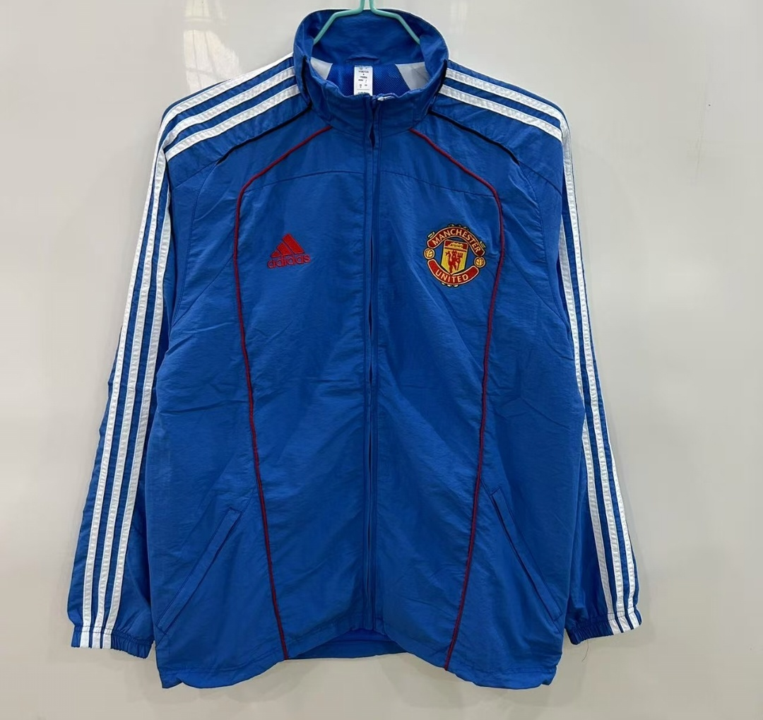 25-26 Man Utd blue Windbreaker Jacket