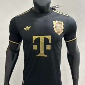 Player version 2025 Bayern Munich 125th Anniversary Black Jersey 1:1 Thai Quality