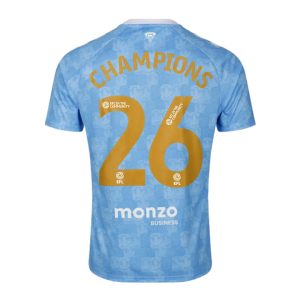 2026 Coventry City EFL Championship Champions Home Kit (with Champions #26 print)