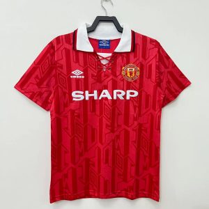 92/94 Retro Manchester United Home Football Jersey 1:1 Thai Quality