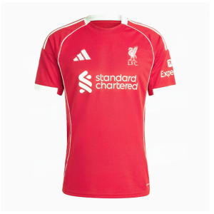 （S-4XL）25/26 LFC Home Football Jersey 1:1 Thai Quality