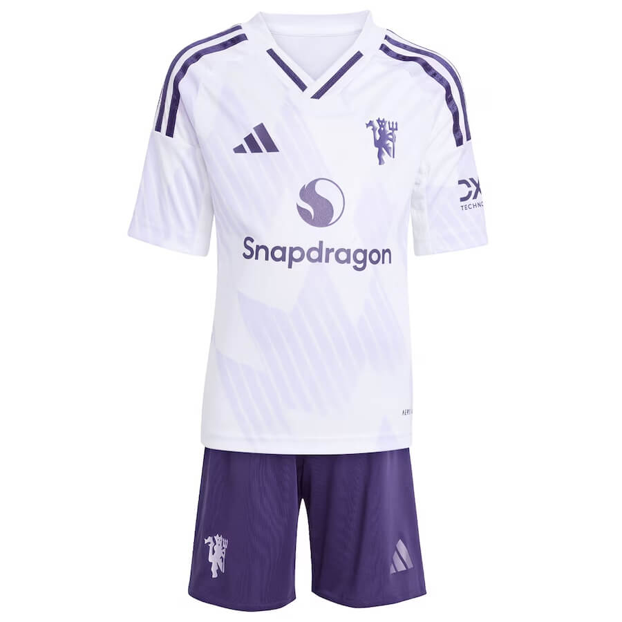Kids 25/26 Man Utd Away Kit 1:1 Thai Quality