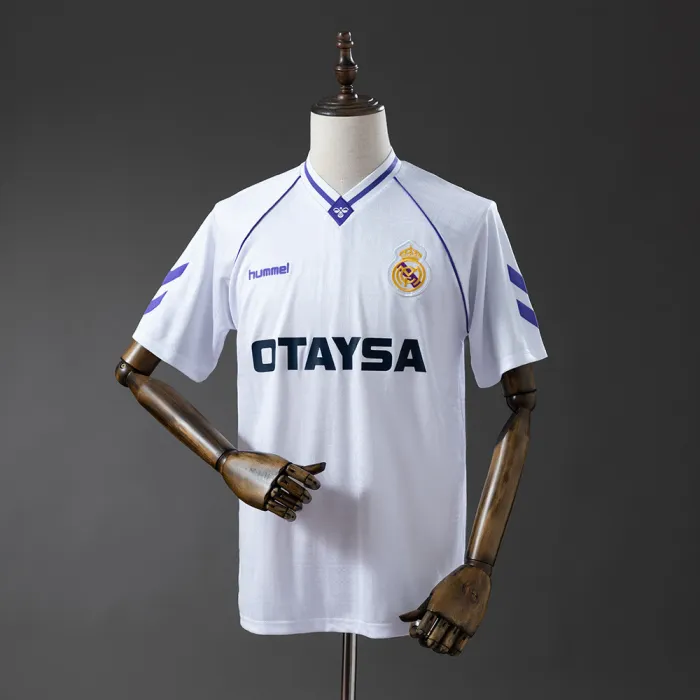Retro Real Madrid 1990-92 Home Kit
