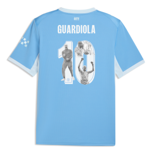 Manchester City 26/27 Pep Guardiola 10th Anniversary Commemorative Kit