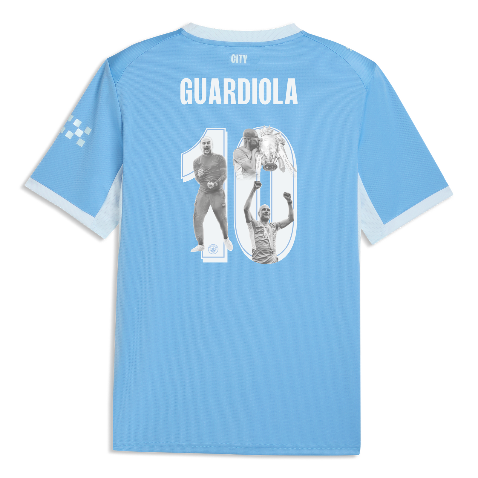 Manchester City 26/27 Pep Guardiola 10th Anniversary Commemorative Kit