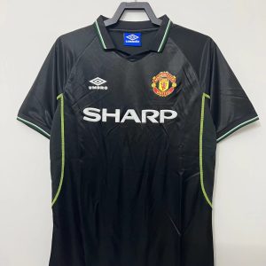 1998-99 Retro Manchester United Second Away Football Jersey 1:1 Thai Quality