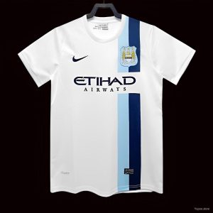 Retro 13/14 Manchester City Third White Jersey 1:1 Thai quality