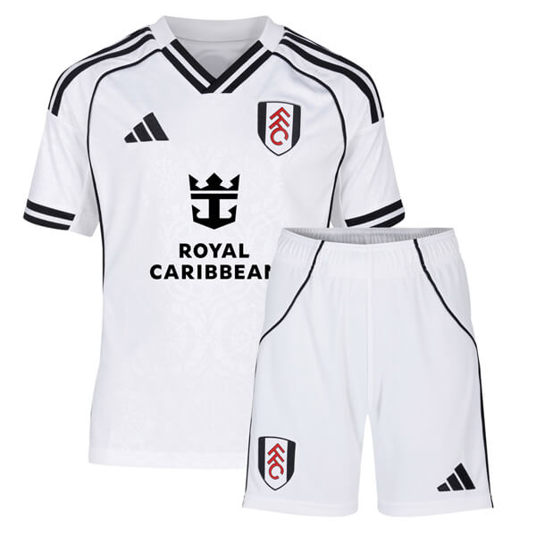 Kids 25/26 Fulham Home Kit 1:1 Thai Quality