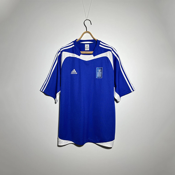Retro 2004 Greece Home Jersey